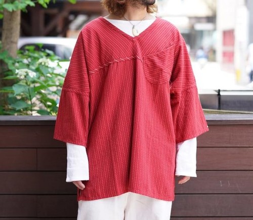  Porter Classic - HAPPY RED FOOTBALL TUNIC - RED