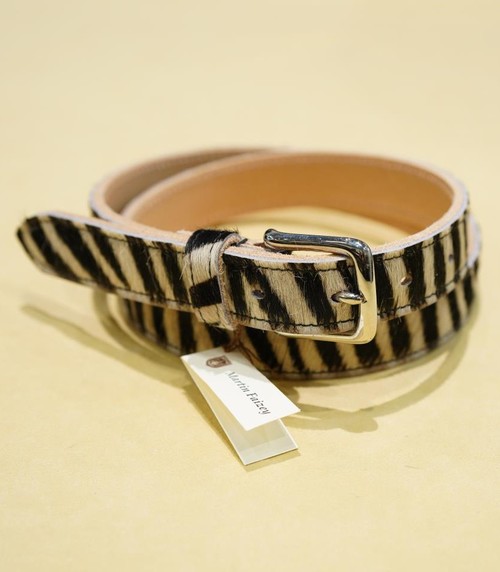 Martin Faizey - 10 inch West End Buckle - Harako Zebra