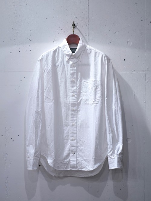  GITMAN VINTAGE - L/S Button Down Shirt / THE BUTTON DOWN OXFORD - WHITE