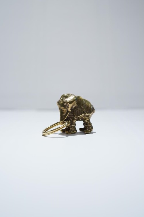  TENDER Co. - ELEPHANT KEY RING - PLISHED