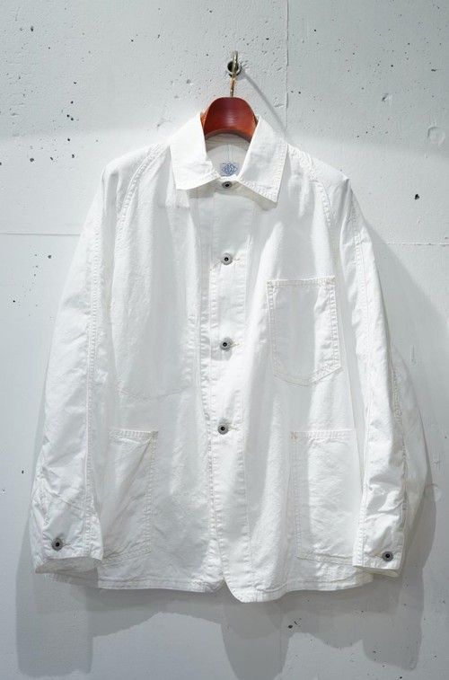  POST OVER ALLS - POST 43 vintage sheeting - natural