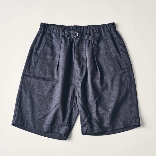  POST OVER ALLS - E-Z Lax 4 Shorts poly/linen heather - grey