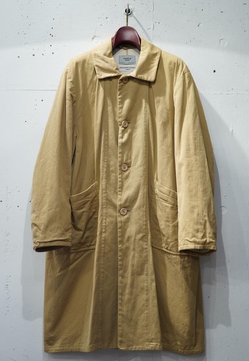  YAECA WRITE (MEN) - A LINE COAT - KHAKI