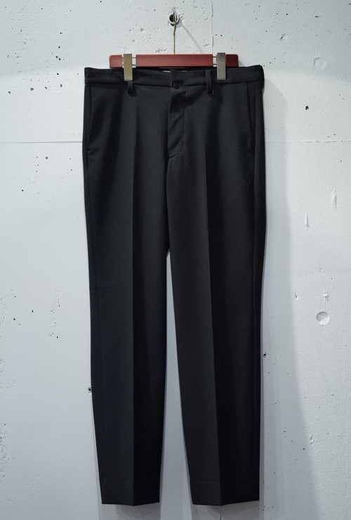  YAECA CONTEMPO (MEN) - 2WAY PANTS WIDE TAPERD - D.CHARCOAL