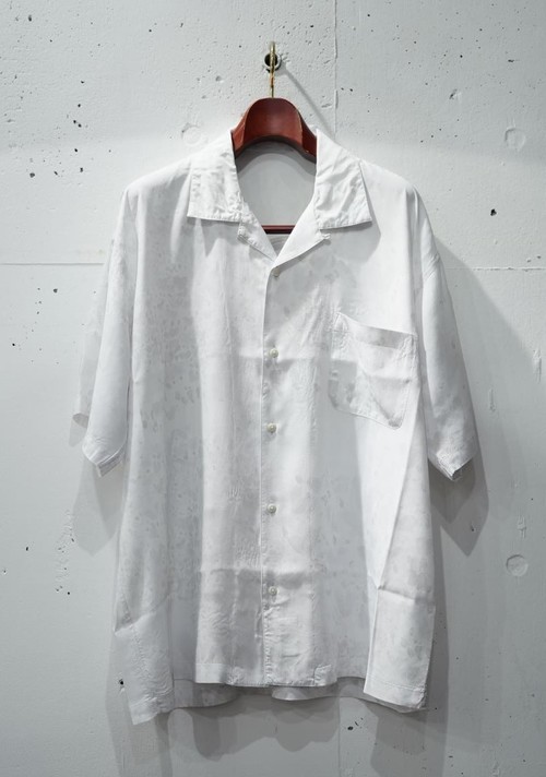  Porter Classic - HEART ALOHA SHIRT - OFF WHITE