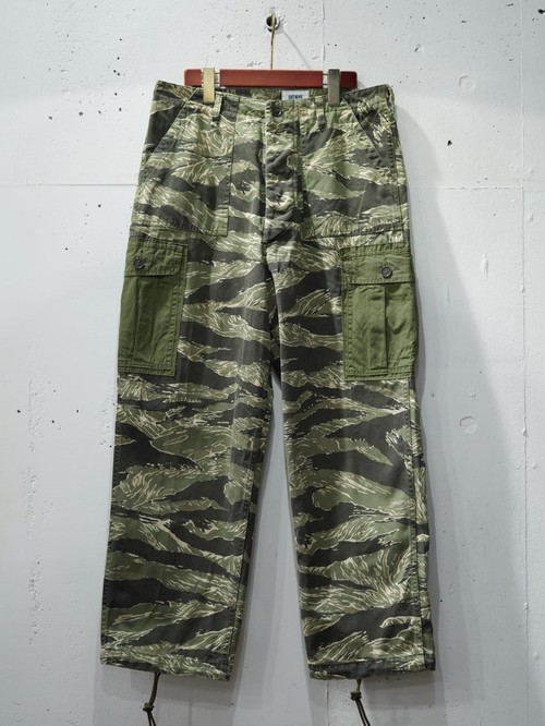  FATIGUE SLACKS - BOONIE SLACKS / Tiger Stripe w/Special Bio Wash - TIGER STRIPE