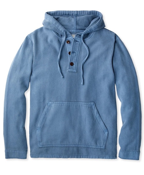  OUTER KNOWN - BLANKET HOODIE - MARINE