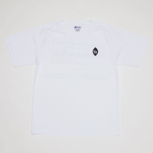  Yellow Rat - S/S RAGLAN SLEEVE POCKET TEE CLASSIC BOX - WHITE
