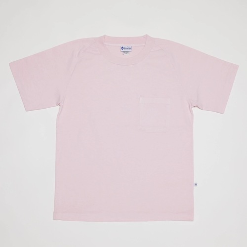  Yellow Rat - S/S RAGLAN SLEEVE POCKET TEE  - PINK