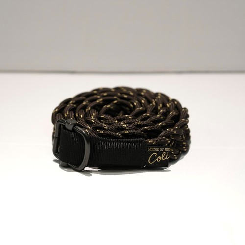  COLIMBO - CHERRY CREEK MESH BELT - SEPIA BROWN