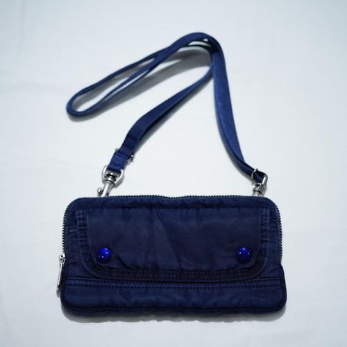 Porter Classic - SUPER NYLON WALLET POUCH - BLUE