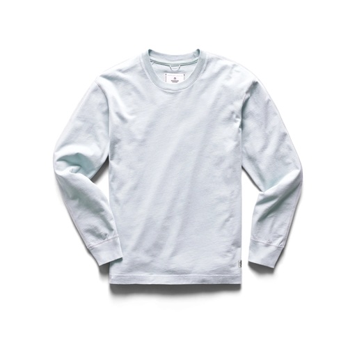  REIGNING CHAMP - MIDWEIGHT JERSEY LONG SLEEVE - ICE BLUE