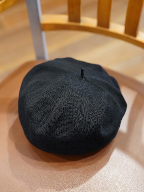  Porter Classic - H/W KNIT BERET (TRICOLORE) - BLACK