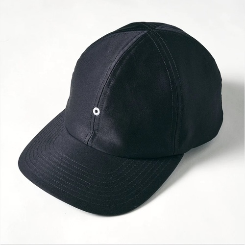  POST OVER ALLS - POST Ball Cap : vintage moleskin - black
