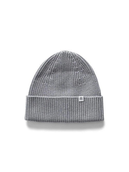  REIGNING CHAMP - WATCH CAP BEANIE - GRAY