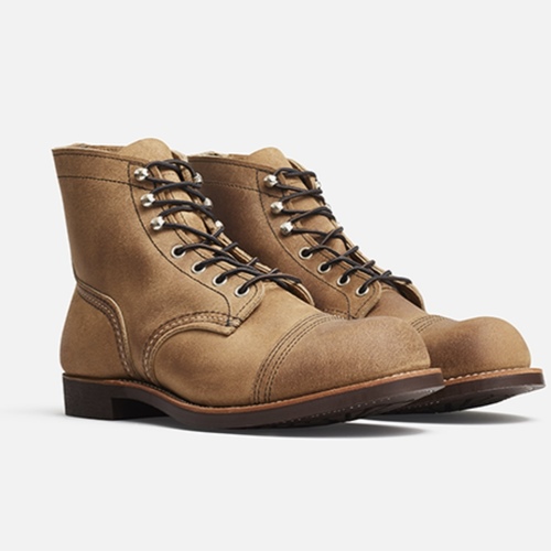  RED WING - No.8083 IRON RANGER ROUGHOUT LEATHER - HAWTHORNE