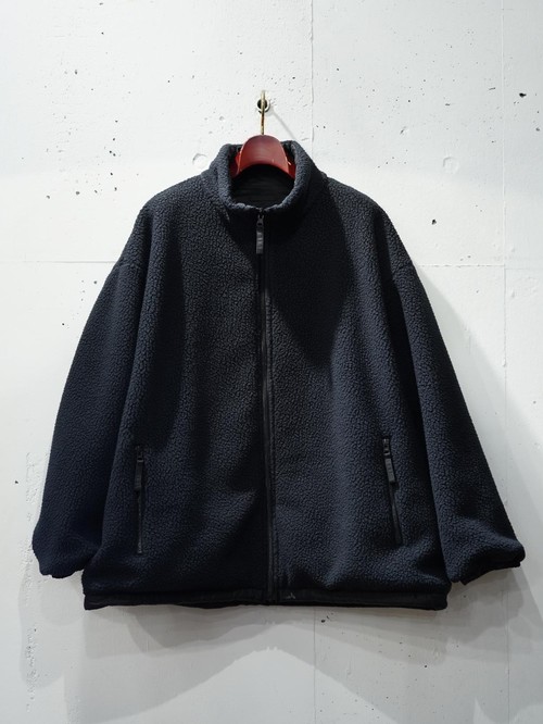  Porter Classic - LINER NYLON FLEECE ZIP UP (POLATEC) / WEATHER ”MP” CONNECTION - BLACK