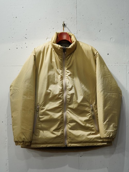  Porter Classic - SHEEN NYLON ZIP UP JACKET - KHAKI