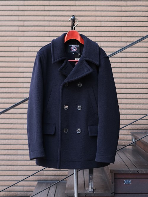  INVERTERE - 8B P-COAT REGULAR FIT - NAVY