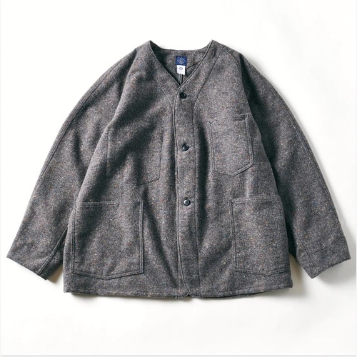 POST OVER ALLS - POST43 DV trashed wool - base