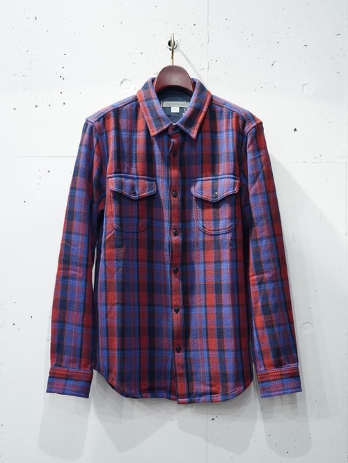  OUTER KNOWN - BLANKET SHIRT - Night Arcadia Plaid