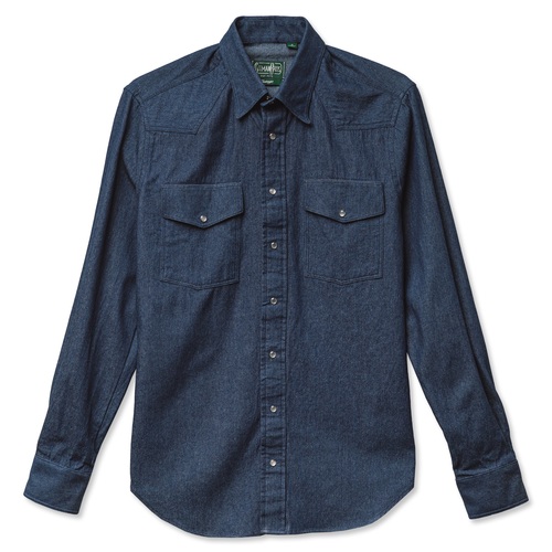 GITMAN VINTAGE - 5.5oz INDIGO DENIM WESTERN - indigo