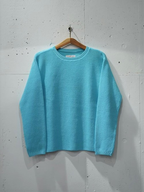  SUNSHINE+CLOUD - WAFFLE LONG SLEEVE - Sky