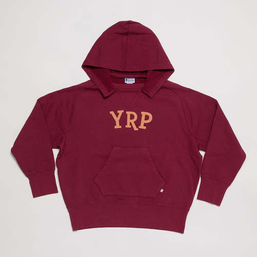  Yellow Rat - Pull Over Hooded Sweatshirt - Wine