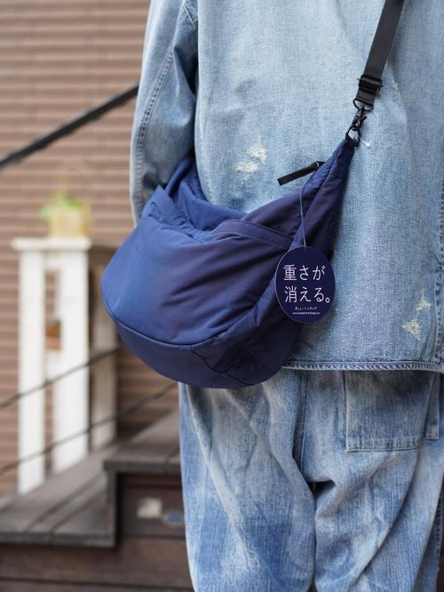  PORTER CLASSIC - WEATHER NEWTON EASY SHOULDER BAG - Navy