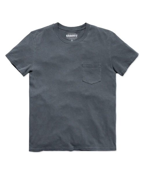  OUTER KNOWN - GROOVY POCKET TEE - True Black