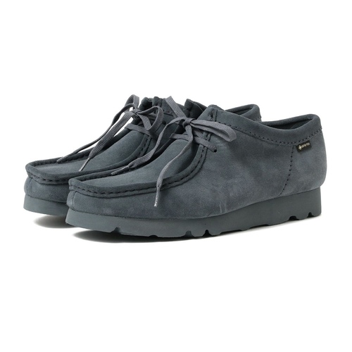  CLARKS ORIGINALS - Wallabee GTX - Blue/Grey Suede 