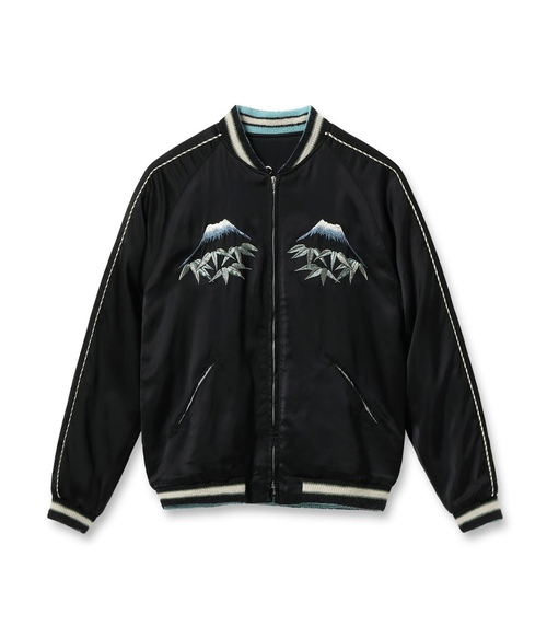  TAILOR TOYO - Acetate Souvenir Jacket 60th Anniversary Special Edition - White Snake