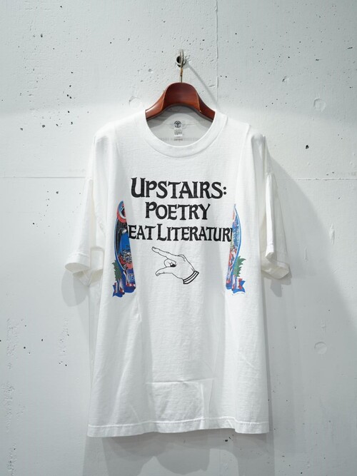  CITY LIGHTS BOOK STORE - CLBC Cut Over Tee - UP STAIRS/PAT R