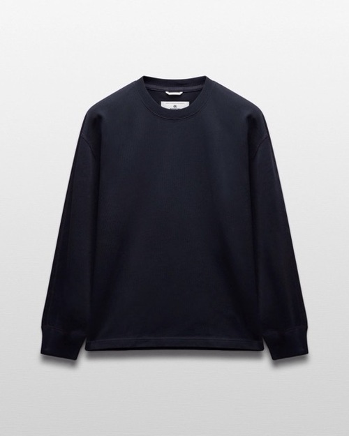  REIGNING CHAMP - HEAVYWEIGHT JERSEY RELAXED LONG SLEEVE - NAVY
