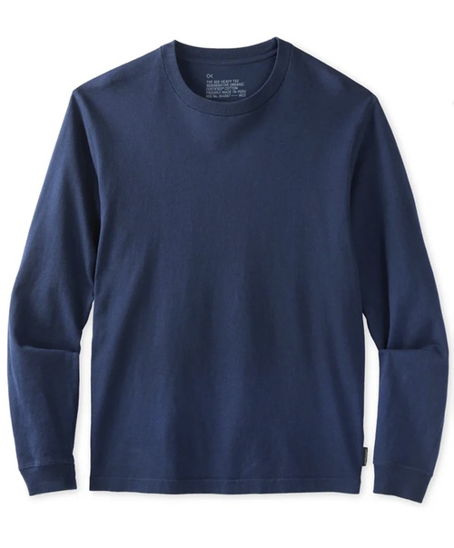  OUTER KNOWN - The Big Heavy T-shirt - Indigo 