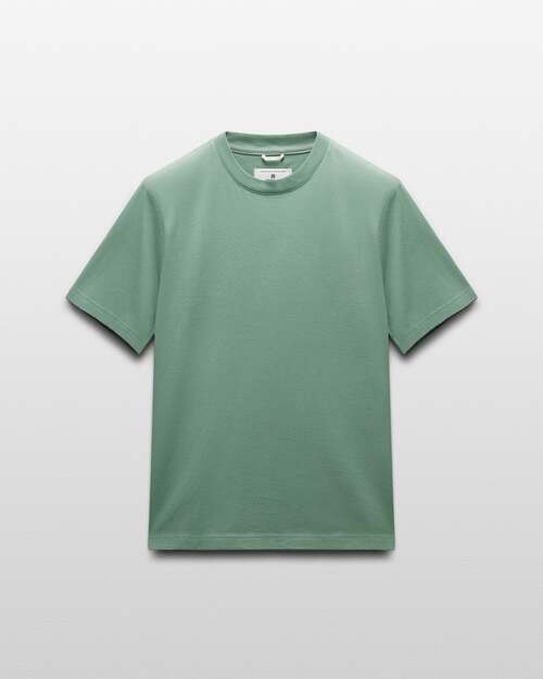  REIGNING CHAMP - MIDWEIGHT JERSEY OG STANDARD T-SHIRT - SAGE