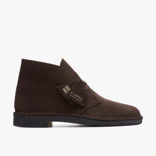  Clarks - Desert Boot - Brown Suede 