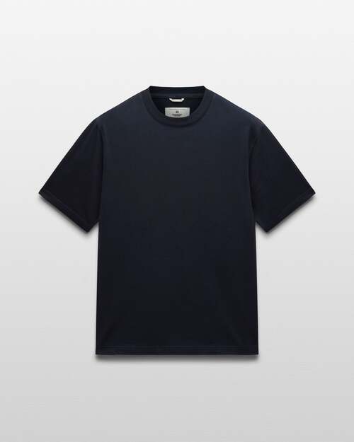  REIGNING CHAMP - MIDWEIGHT JERSEY OG STANDARD T-SHIRT - NAVY