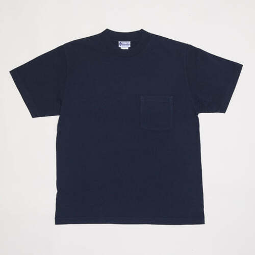  Yellow Rat - Blank Pocket T-shirt - Navy