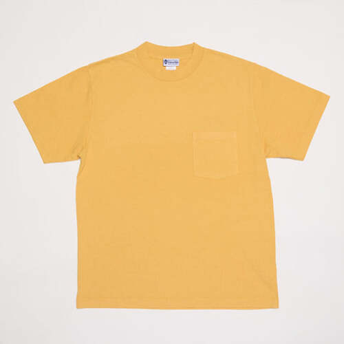  Yellow Rat - Blank Pocket T-shirt - Mustard