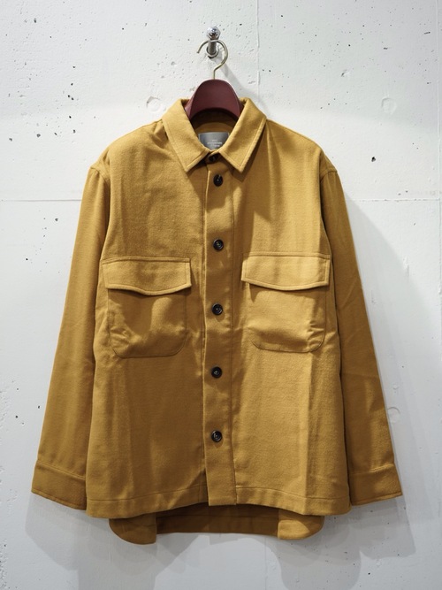  QUILP - Shirt Jacket “HITE” - MUSTARD