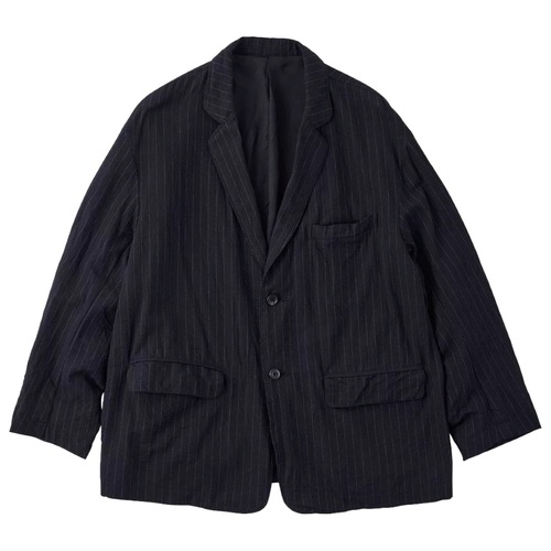  Porter Classic - PIN STRIPE CLASSIC JACKET - NAVY 