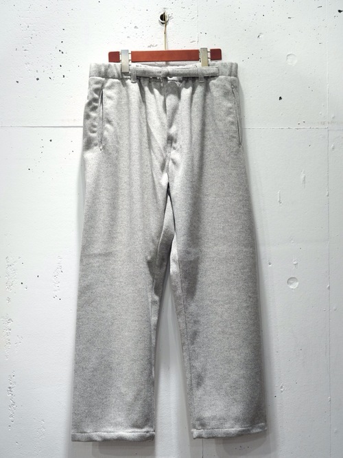  POST OVER ALLS - POST Coach Pants : supersoft sweat cloth - lt.grey