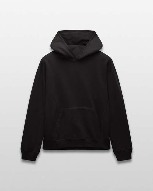  REIGNING CHAMP - BRUSHED FLEECE '97 RELAXED HOODIE - BLACK 