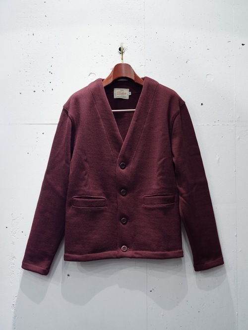  DEHEN - SLOUCHY CARDIGAN - BURGUNDY