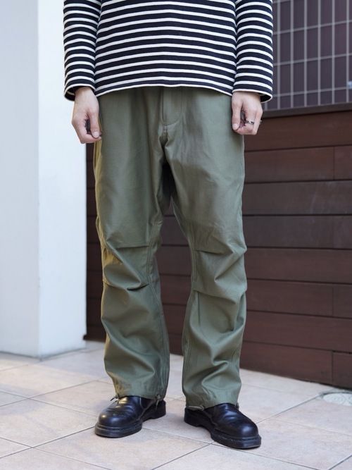  HOPPER’S BRUNCH - Over Trouser Buck Satin - OLIVE 