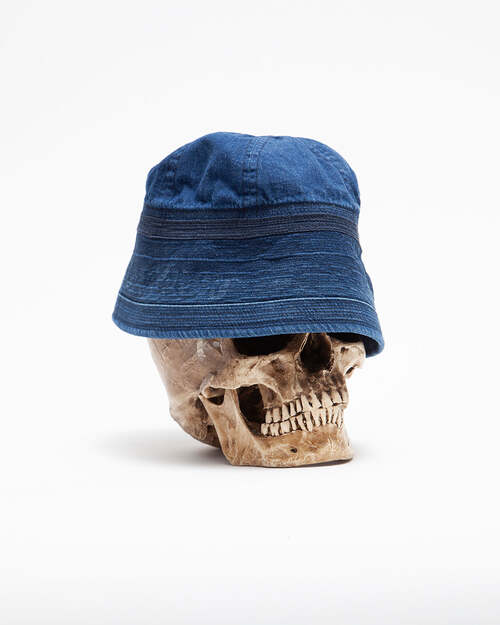  THE CORONA UTILITY - NAVY HAT - Indigo w/ Bio-wash