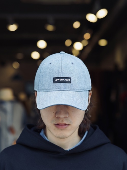  NEW ERA - 9TWENTY Rubber Patch NEW ERA 1920 - WASHED DENIM