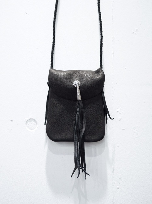  LARRY SMITH - DEERSKIN MEDICINE SHOULDER POUCH No. 1 