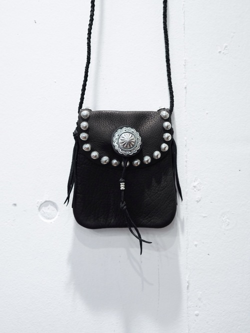  LARRY SMITH - DEERSKIN MEDICINE SHOULDER POUCH No. 2